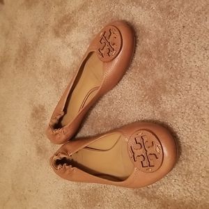 Tory Burch Tan Flats